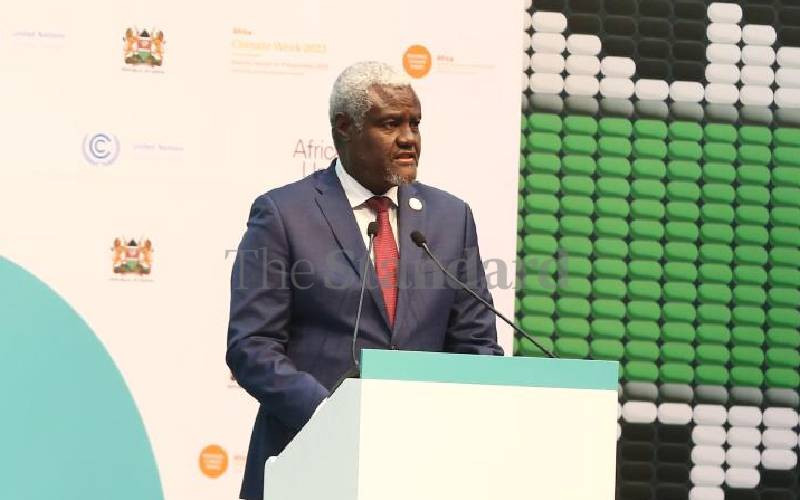 African Union Commission Chairperson Moussa Faki.