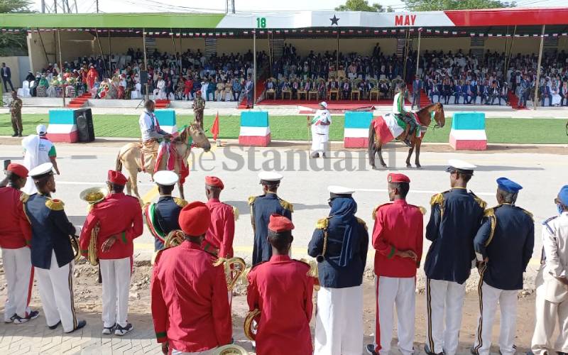Equestrian Performance during independence day