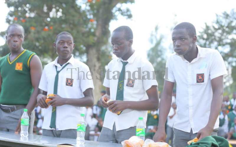Kisii School eating competition