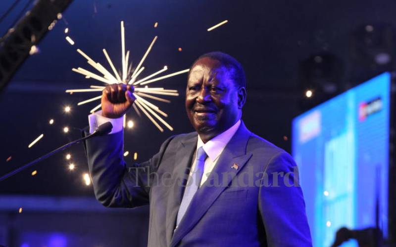 Raila Odinga launches Azimio manifesto