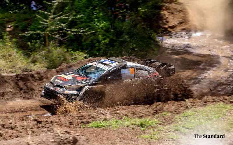 Action at Soysambu Ranch on third day of 2025 WRC rally