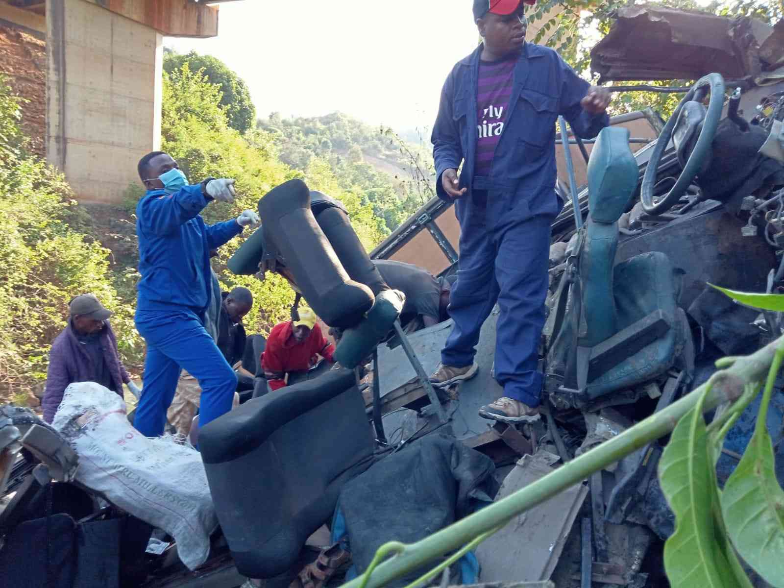Bus plunges into River Nithi, over 30 feared dead