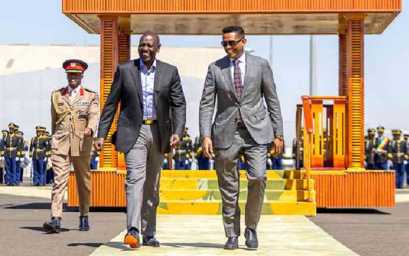 Raila-Ruto arrive in Addis ahead of AUC Chairmanship vote