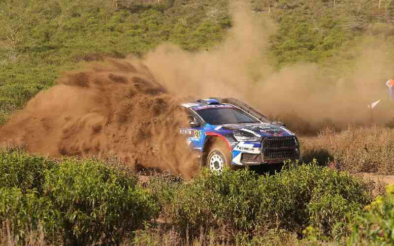 IN PICTURES: Second day of 2025 WRC Safari Rally in Naivasha