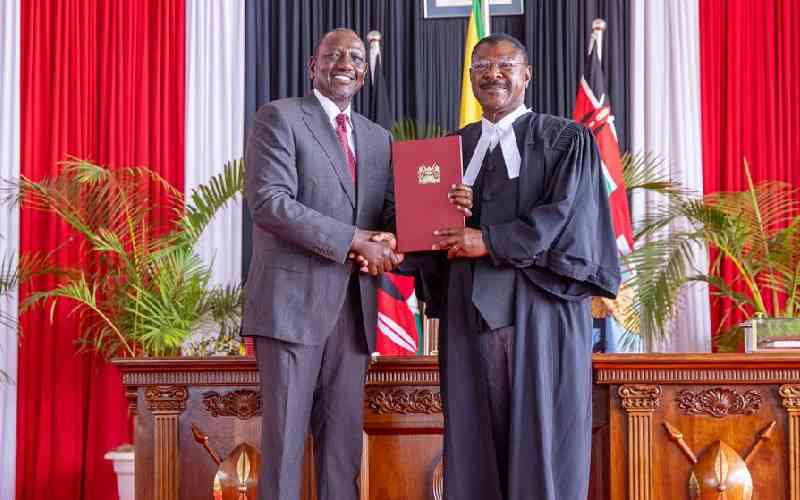 Speaker Wetangula, Kibwana among lawyers conferred with ranks and dignity of Senior Counsels