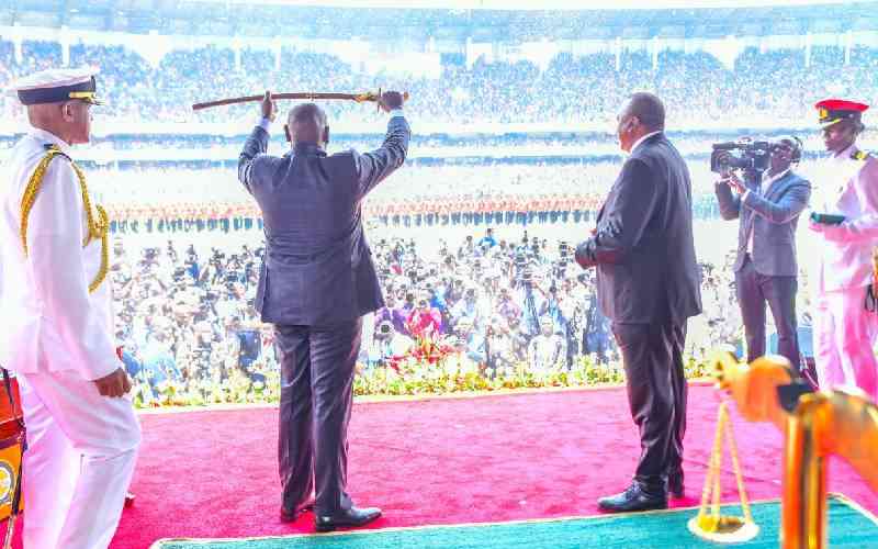 William Ruto swearing-in ceremony