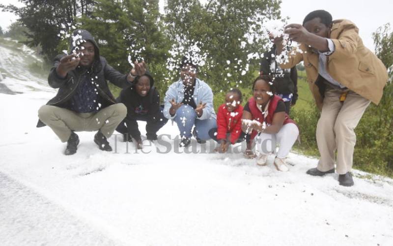 Heavy rain, hailstorm batter Central Rift Valley