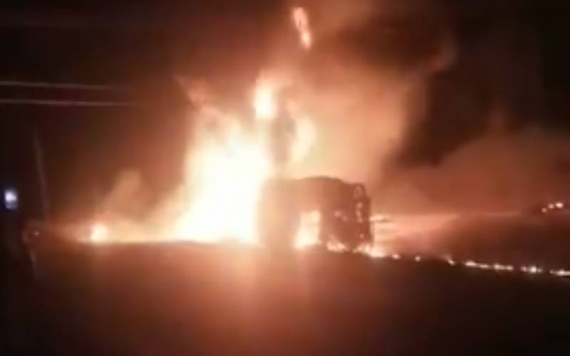 13 people die in a fuel tanker accident on Kisumu-Busia Road