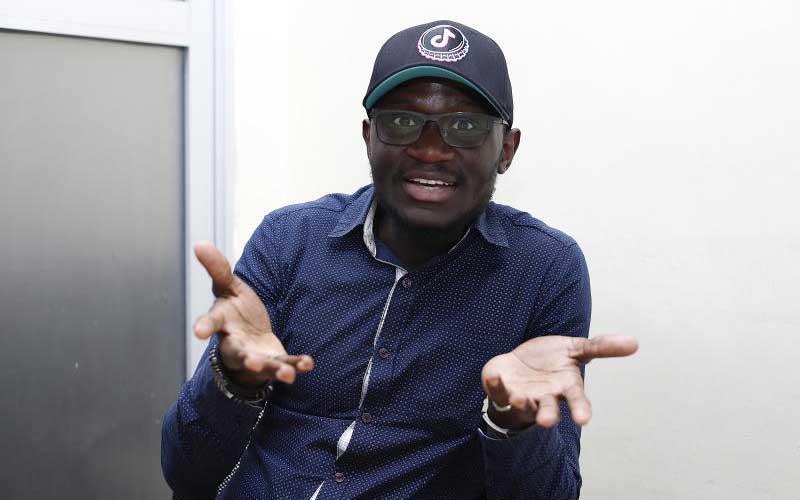 Comedian Adrian Onyango goes digital on TikTok