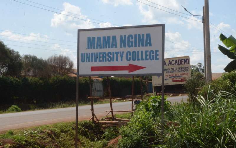 Displacement fears in Gatundu over planned expansion of Mama Ngina University College