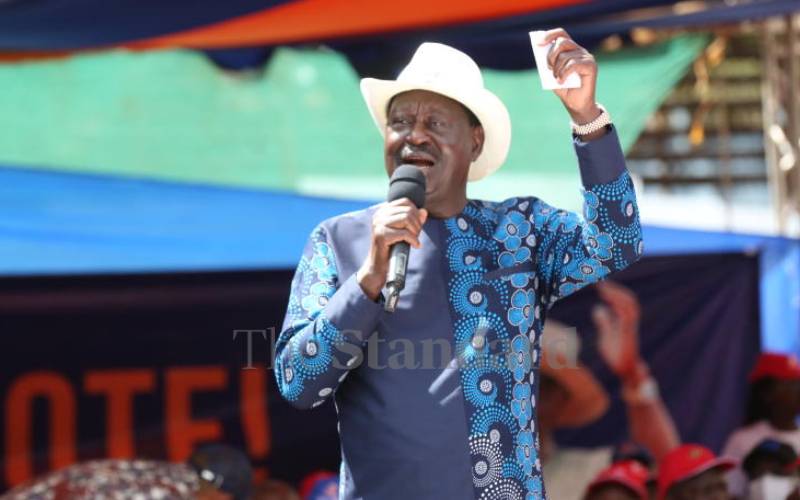 Jangan Percaya Kenya Kwanza: Ini adalah persatuan para koruptor – Raila