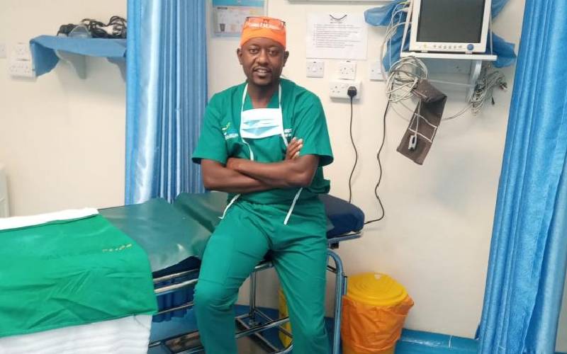 Dr Mbuthia: I shifted from architecture...to medicine 