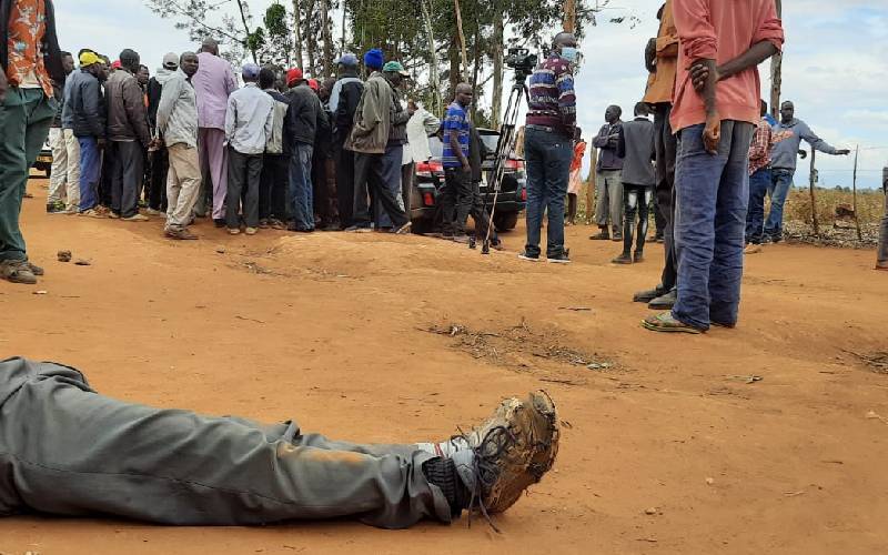 Families demand justice after KDF shooting in Turbo