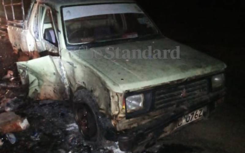 Four burnt to death, three injured in Narok accident