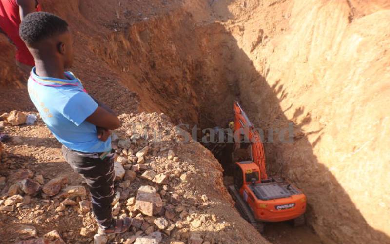 Gold miner trapped for four days rescued