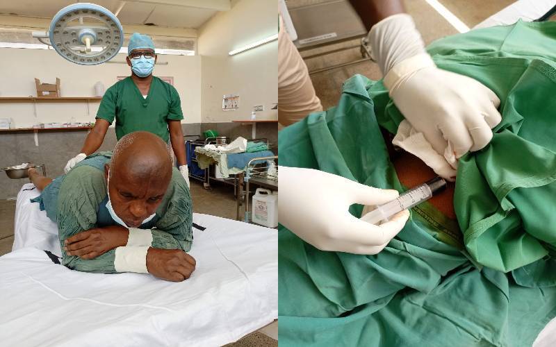 Governor Kibwana undergoes surgery in Makueni hospital