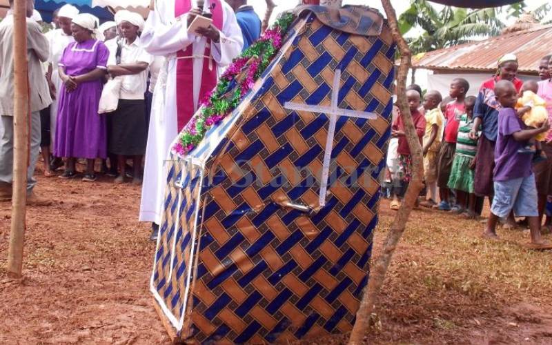 Why the Luhya bury prominent leaders in sitting position