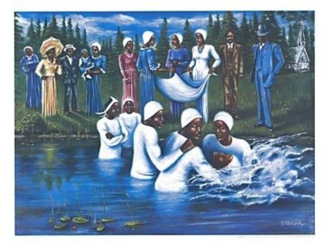 Harold bungles his first baptism