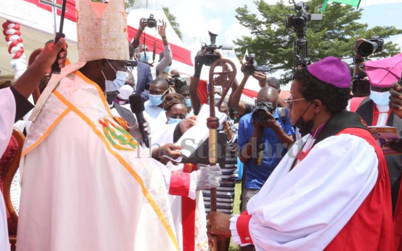 History as first woman bishop, Rose Okeno, takes the reins 