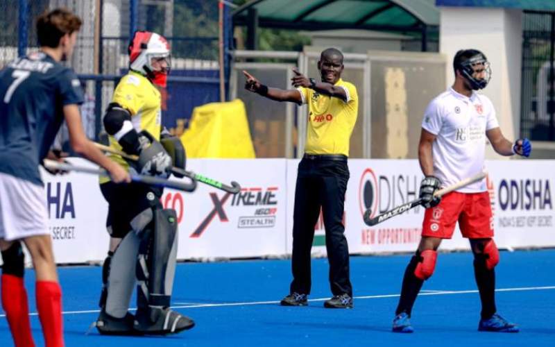Hockey referee Obalo trains to keep up with the best in Africa