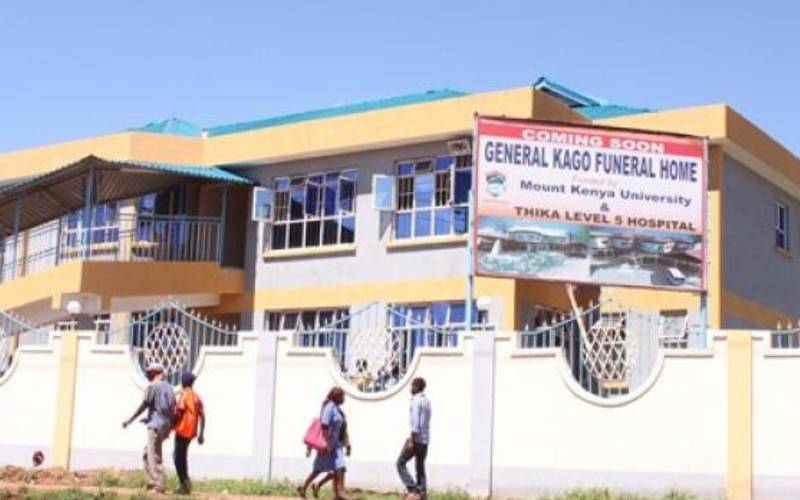 How Thika's 'five-star mortuary' got the name of Mau Mau general