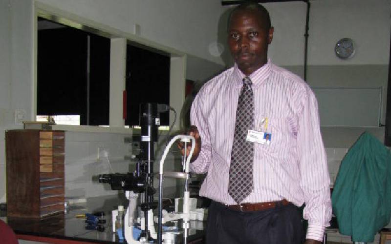 Overcoming adversity: Kibe, the Kijabe cleaner who became an eye surgeon 
