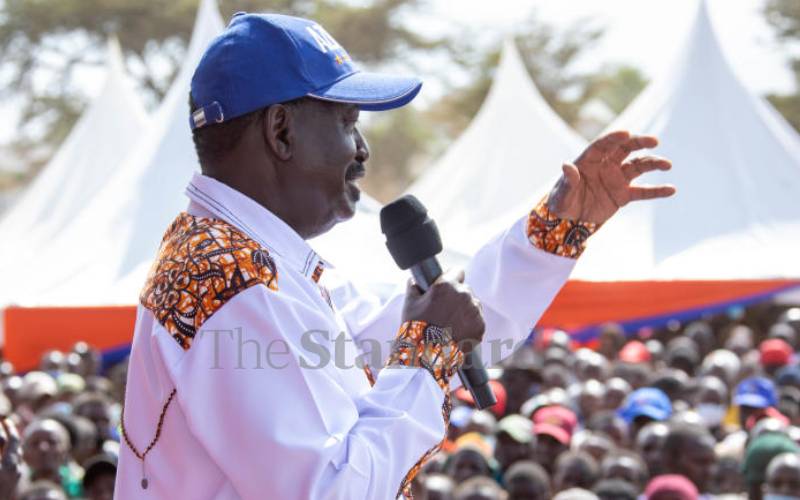 I will revive sugar factories to spur growth, says Raila