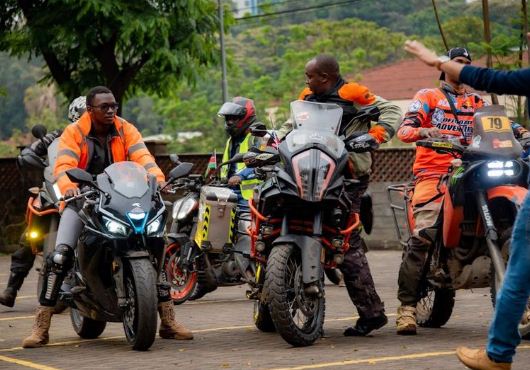 India-Kenya Bikers Rally flagged-off in Nairobi