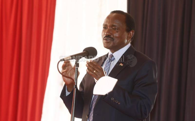 Kalonzo speaks out on missing Raila’s oath-taking