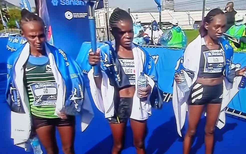 Kenya’s Lydia Simiyu wins 2021 Cape Town Marathon