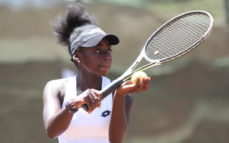 Kenya's tennis star records historic win in Australian Open