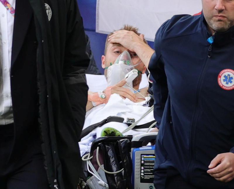 Denmark’s Eriksen ‘awake’ after collapsing during Euro 2020 match : The standard Sports