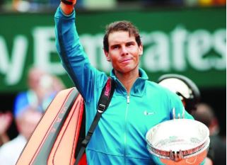Legend: Fifteen years on, Rafael Nadal is yet to pack and leave
