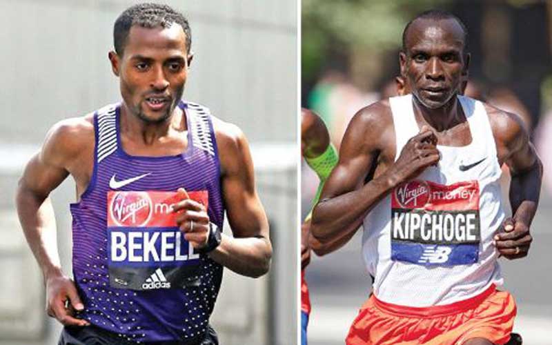 London Marathon postponed: Kipchoge - Bekele showdown to wait till October
