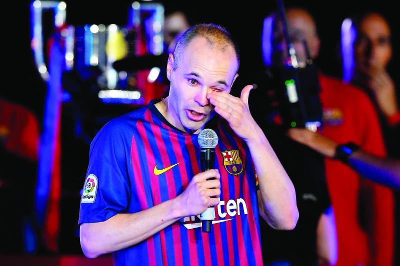 Magical Iniesta reveals moving battle with depression