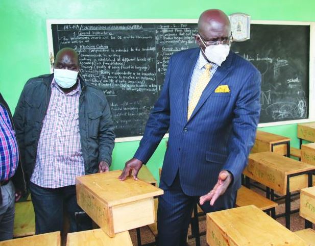 Magoha: we are not in a hurry to reopen schools