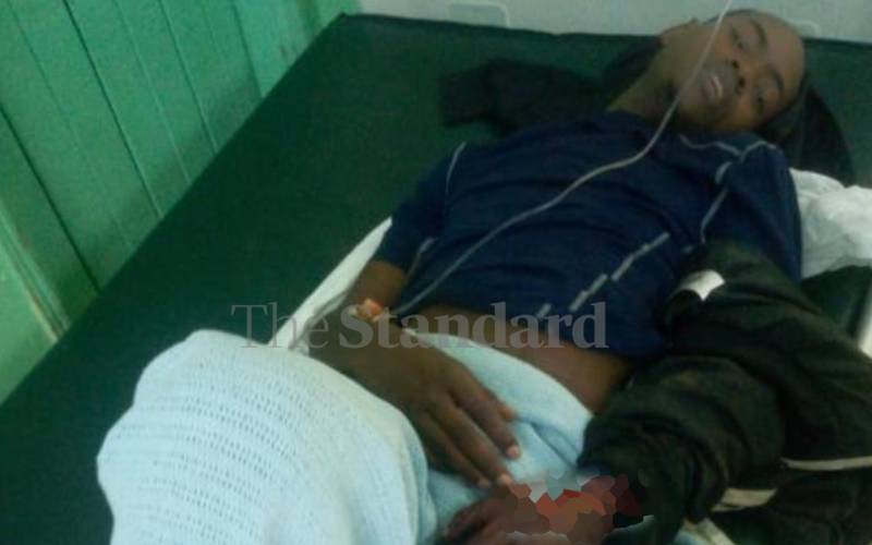 Man injured after falling off matatu