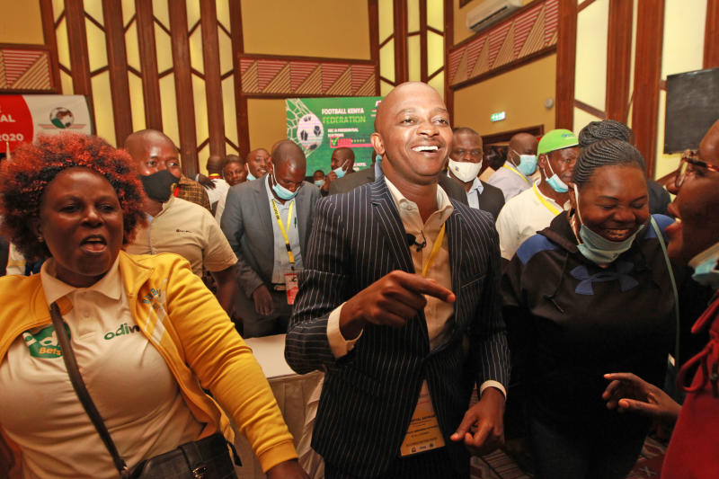Mwendwa's in-tray full even as he celebrates FKF re-election