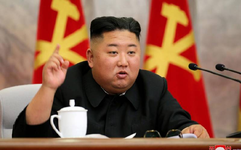 North Korea's Kim, in first appearance in weeks, vows to bolster nuclear 'deterrence'