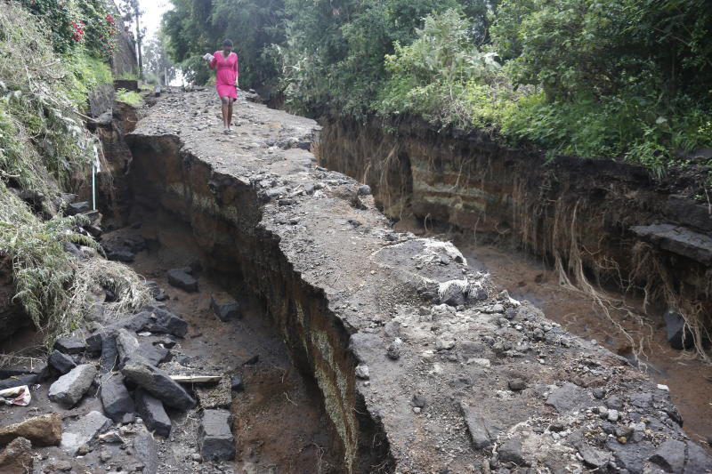 Nakuru fault lines
