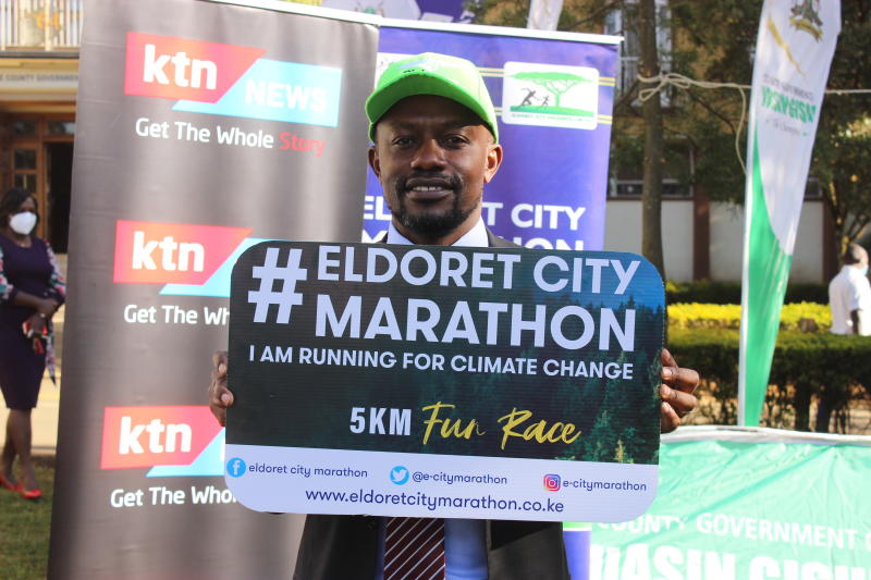 Why climate action is at the heart of Eldoret City Marathon : The standard Sports