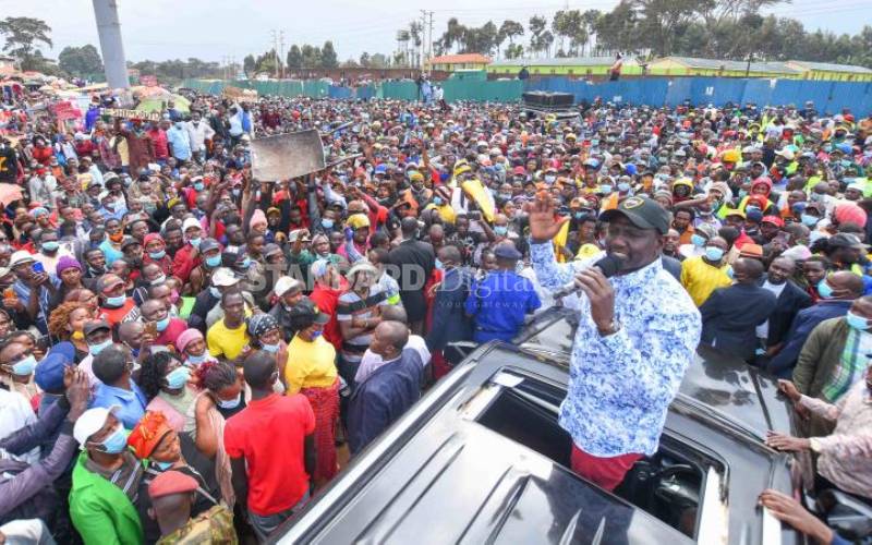 Ruto's challenge is how to stay national