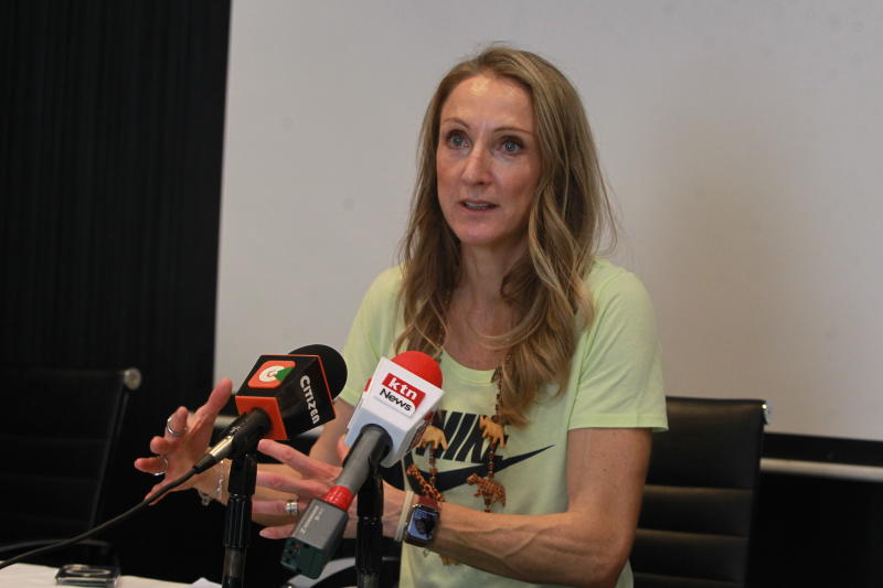 Atletik: Legenda Inggris Paula Radcliffe di Kenya : Olahraga standar