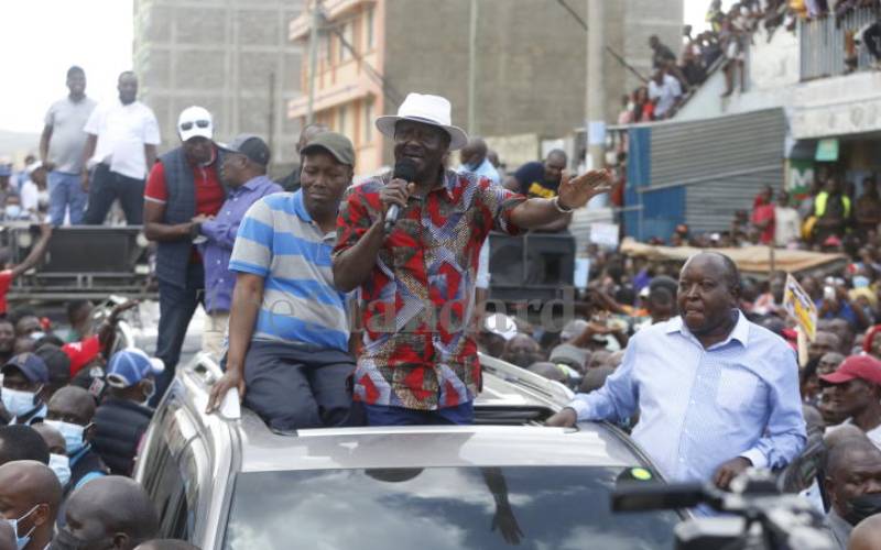 Raila allies dismiss Mudavadi, Ruto alliance, root for Azimio 