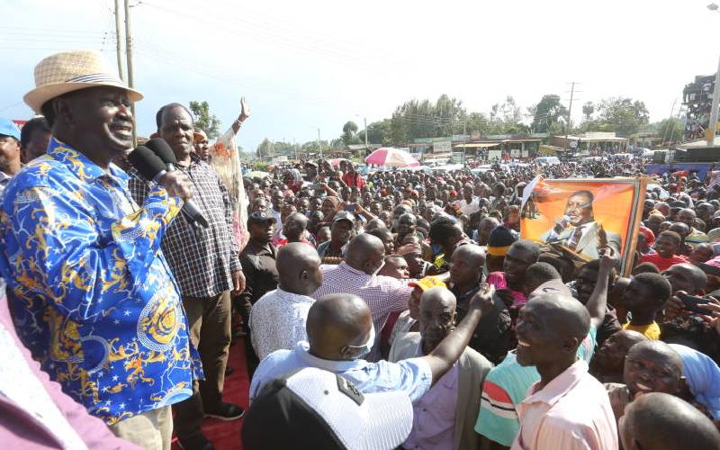 Raila Odinga: Youth must lead in economic liberation push