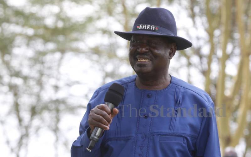 Raila says youths key to revolution in national leadership