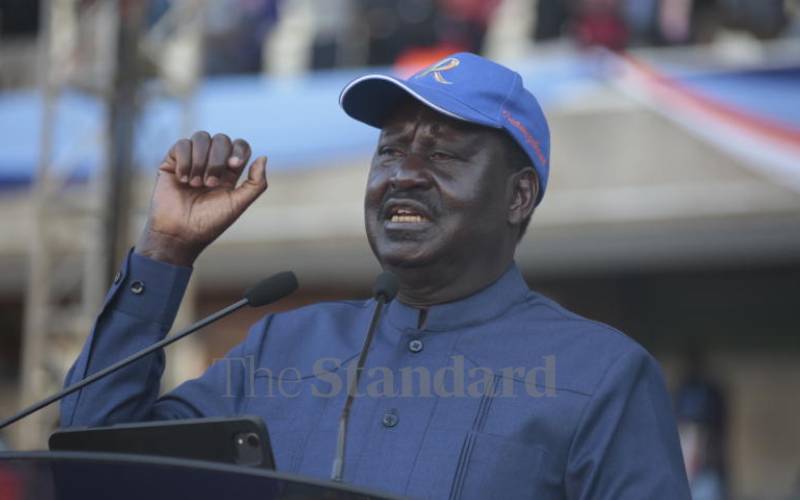 Raila will be judged more by what he didn’t say at Kasarani
