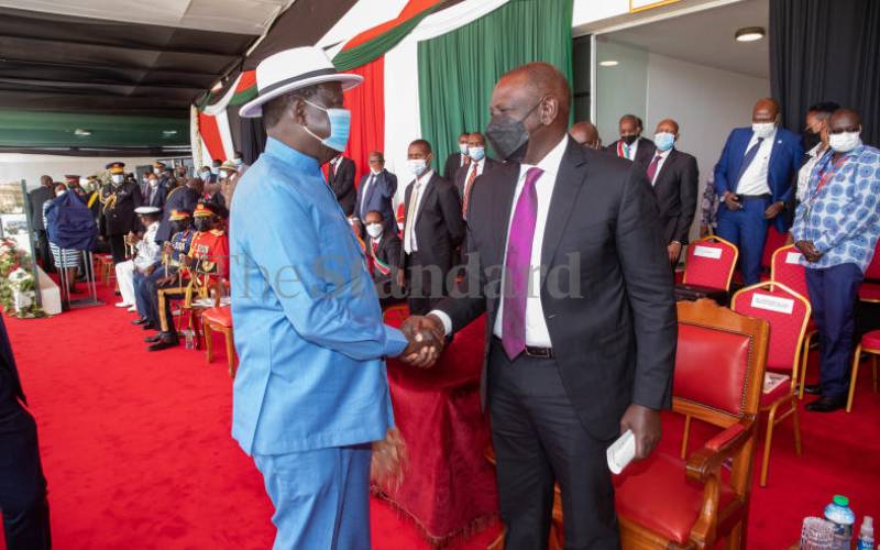 Hormati saya dan biarkan kami bertemu di pemungutan suara, Raila memberi tahu Ruto