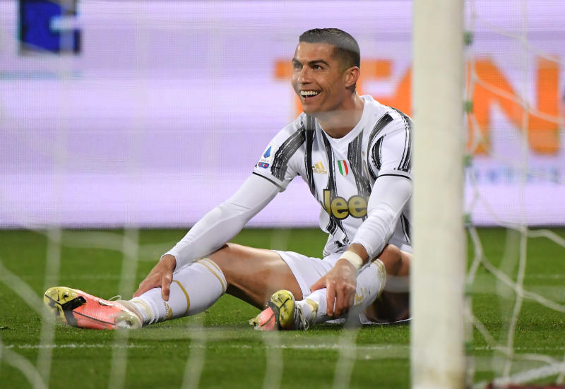 Ronaldo fires perfect hat-trick after Champions League elimination 