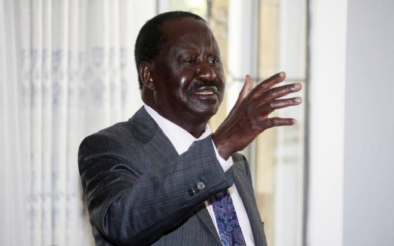 Mt Kenya Leaders Reassure Raila On 2022 The Standard